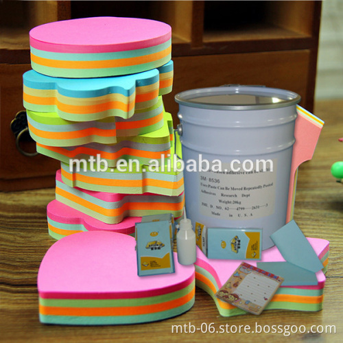 Removable Glue for Factory Sticky Note Memo Pad Wholesale